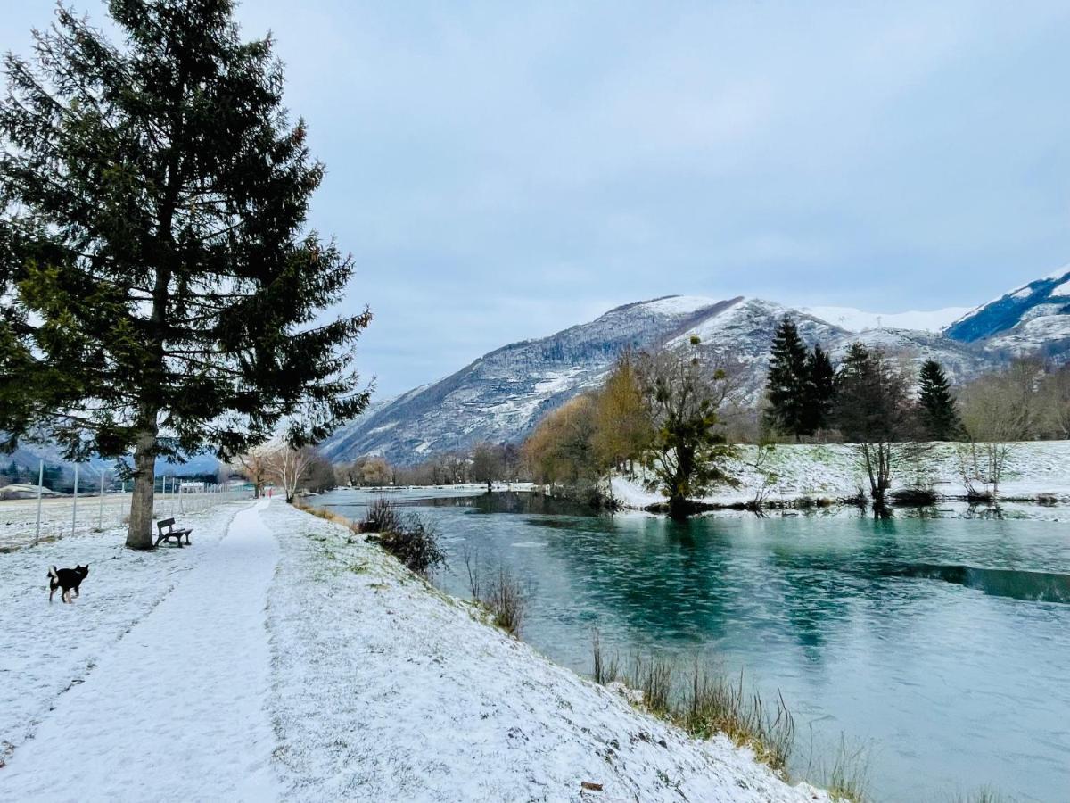 Duplex Du Pailhet, T3 Neuf, Vue Montagne, Parking, Navette Et 2 Velos A Disposition Gratuitement Bagneres-de-Luchon Екстер'єр фото
